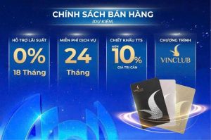 Chính sách bán hàng Vinhomes Cổ Loa